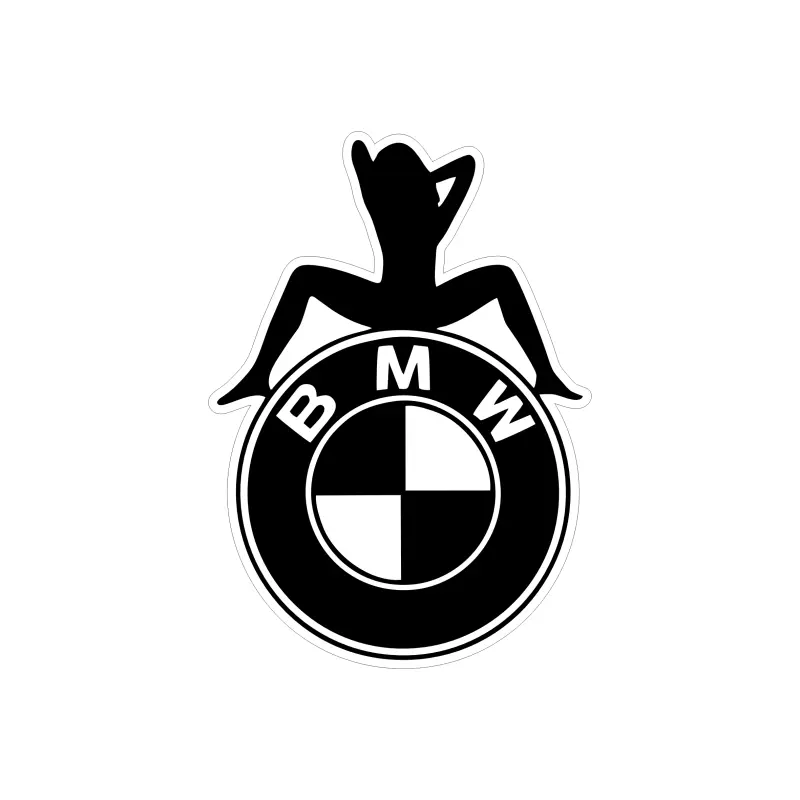 Bmw, autocolant, dimensiune 115x80 mm, model 072